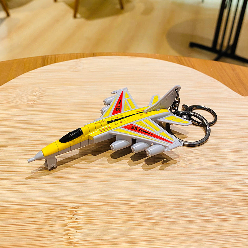 Wholesale Alloy Helicopter Three-dimensional Keychain